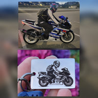 Custom Graphic Keychain
