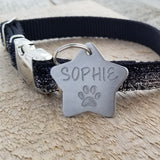 STAR with PAW / Deep Engraved Stainless Steel