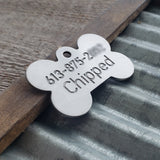 BONE / Deep Engraved Stainless Steel