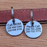 SMALL Stainless Round Tag