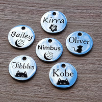 SMALL Stainless Round Tag