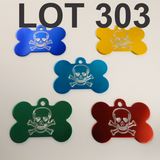 EXTRA LARGE BONES / BLOWOUT SALE / 5 TAGS FOR $12