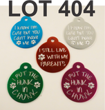 LARGE CIRCLES / BLOWOUT SALE / 5 TAGS FOR $12