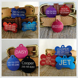 *10 Tags for $20-/ SAME engraving / LASER Engraved / *CLEARANCE SALE-