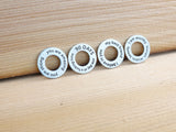 Stainless Washer Tag / Keychain