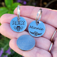 SMALL Stainless Round Tag