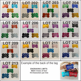 LARGE BONES / BLOWOUT SALE / 5 TAGS FOR $12