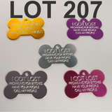 LARGE BONES / BLOWOUT SALE / 5 TAGS FOR $12
