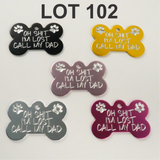 SMALL BONES / BLOWOUT SALE / 5 TAGS FOR $12