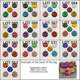 SMALL CIRCLES / BLOWOUT SALE / 5 TAGS FOR $12